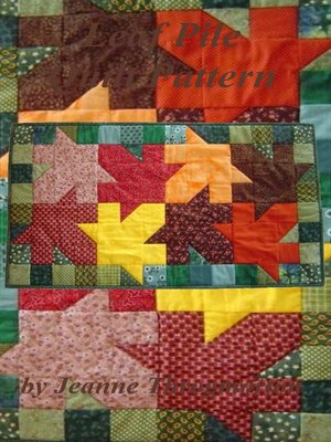 cover image of Leaf Pile Quilt Pattern